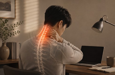거북목일자목, 목 통증은 여기서 시작됩니다.